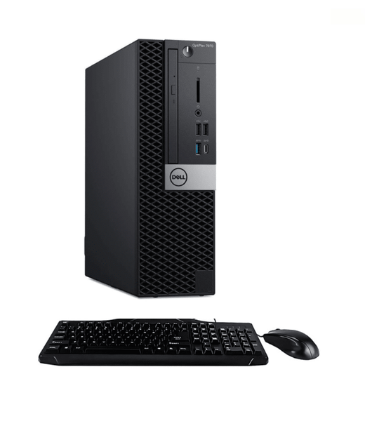 Certified Pre-Owned - Dell OptiPlex 7070 i5 8th Gen, 16GB RAM, 512GB SSD SFF
