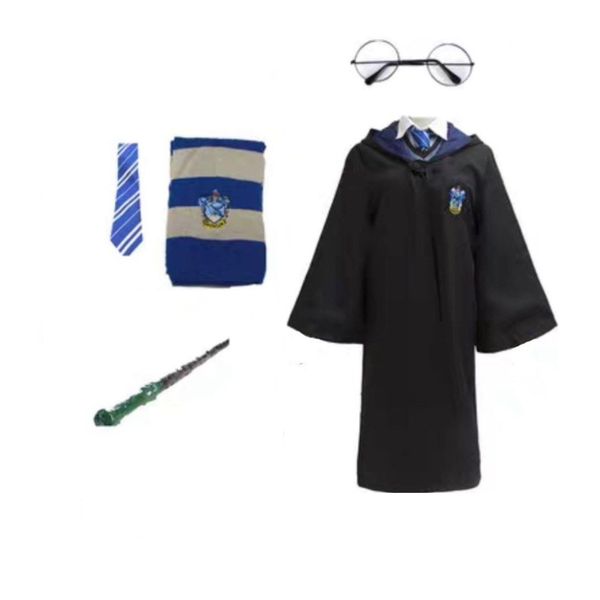 Harry Potter Fancy Dress Costume (Blue) - 5 Piece