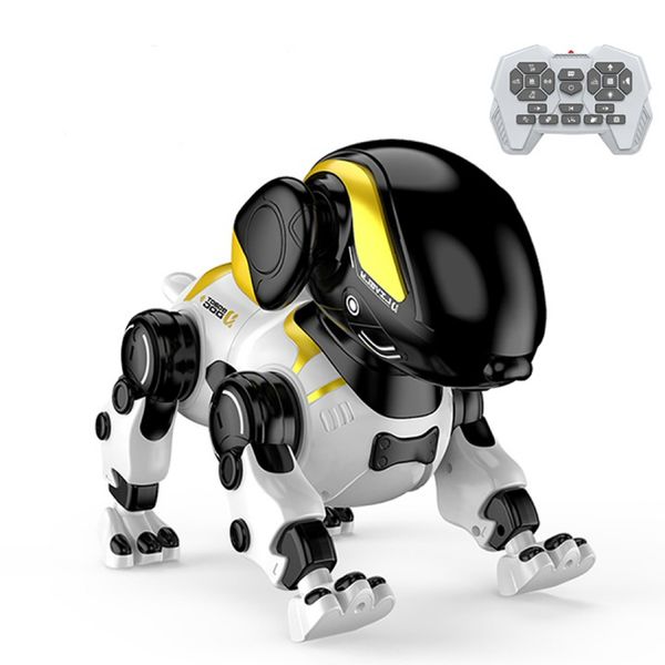 Remote control intelligent toy singing and storytelling machine dog