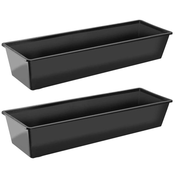 Pet Large Capacity Farm Livestock Trough Feeders 2pcs - 100cm