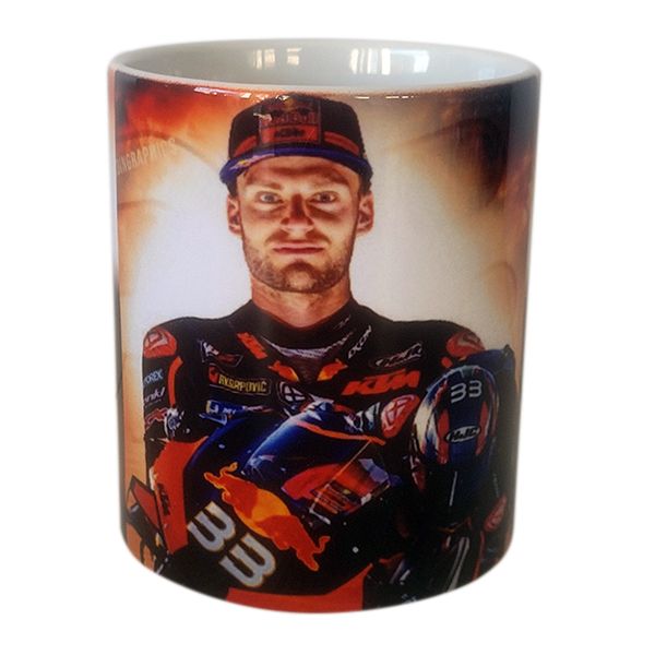 Moto GP Bikes `Look` - Coffee Mug - Brad Binder-KTM BIKE