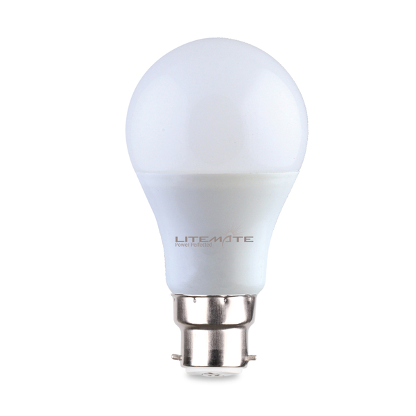 Led Litemate A60 10W B22 Cool White