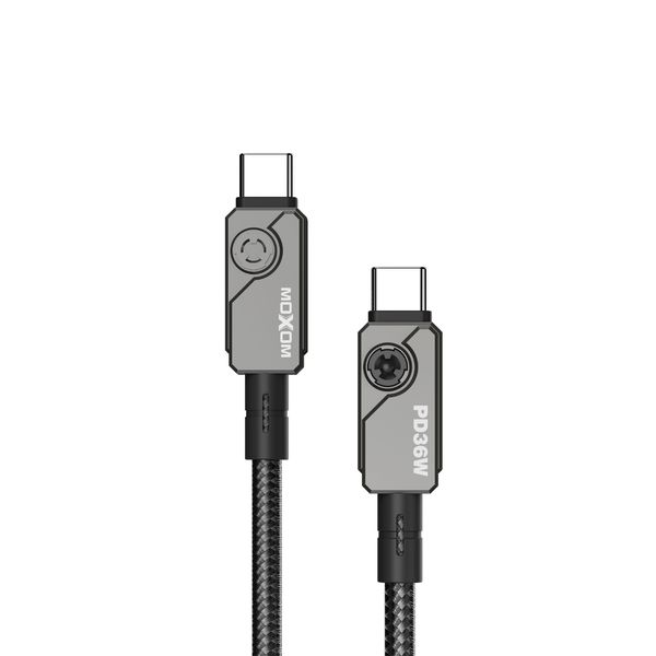 MOXOM MX-CB253 60W PD Type-C to Type-C Mech Data Cable (1.2m)