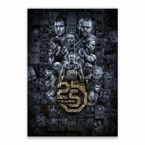 UFC 25 Years Poster - A1