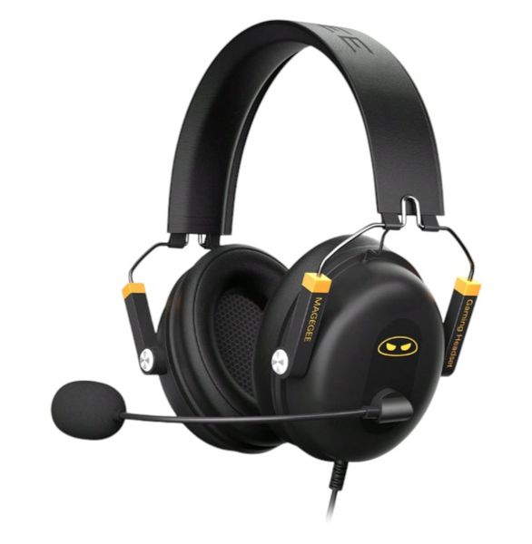 MAGEGEE - Wired Noise Reduction Gaming Headset With Microphone - Black