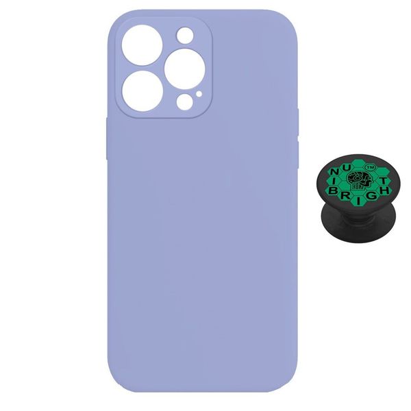 Unibright Silicone cover for iPhone 14 Pro &amp; Pop-Grip
