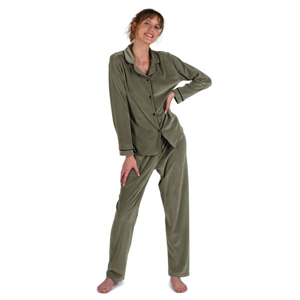 Women's Winter Stretch Cotton Pajama Set