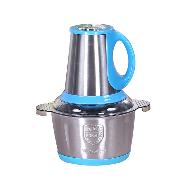 Multifunctional 3L Electric Food Chopper Processor - Orange