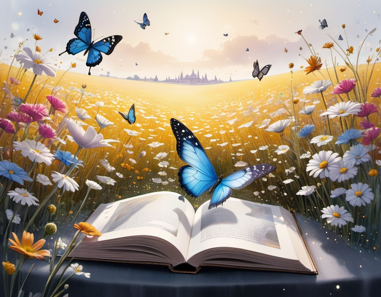 Canvas Wall Art Decor - Book Of Nature Artwork