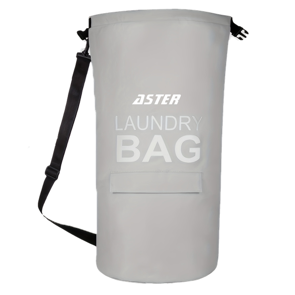 ASTER Collapsible Laundry Basket/Bag with Adjustable Shoulder Straps