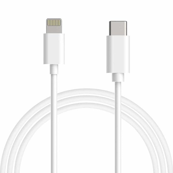 Type-C to Lightning Fast Charging Cable for iPhone Devices 2M - White