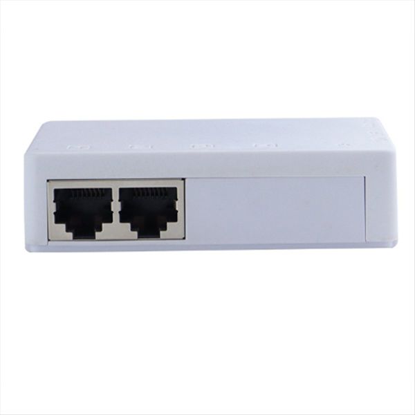 2 Port Poe Extender 10/100Mbps 1 To 2 Poe Repeater 12V 1A