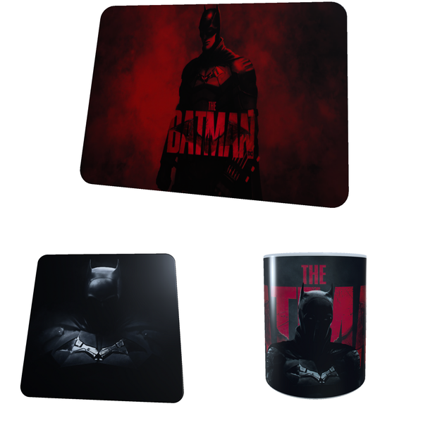 Batman - The Batman - Coffee Mug, Coaster and Mouse Pad Combo