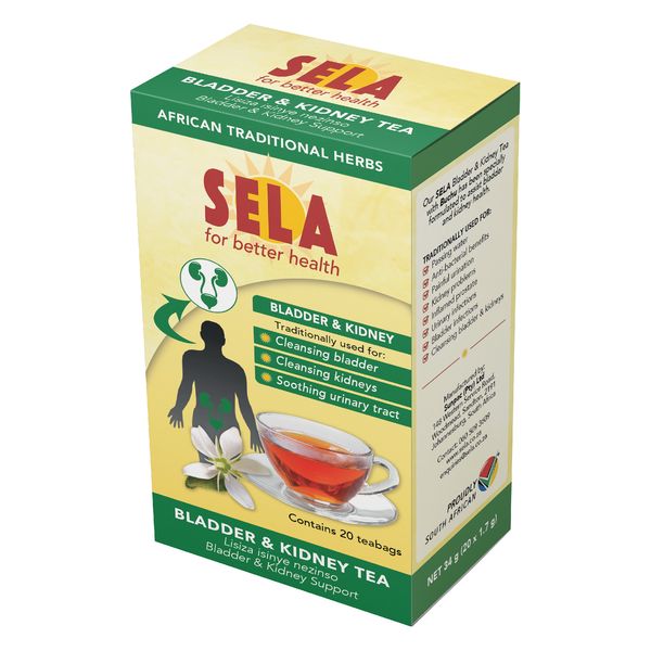 SELA Bladder &amp; Kidney Tea Natural Herbs with Rooibos &amp; Buchu