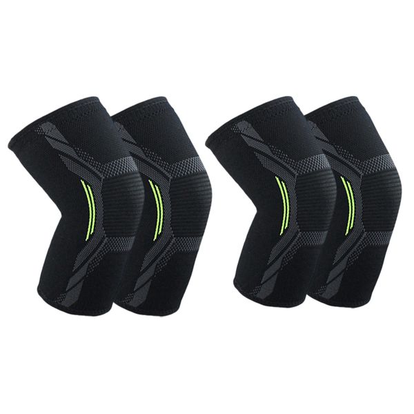 Breathable Basketball Football Sports Kneepad Knee Support Protect L
