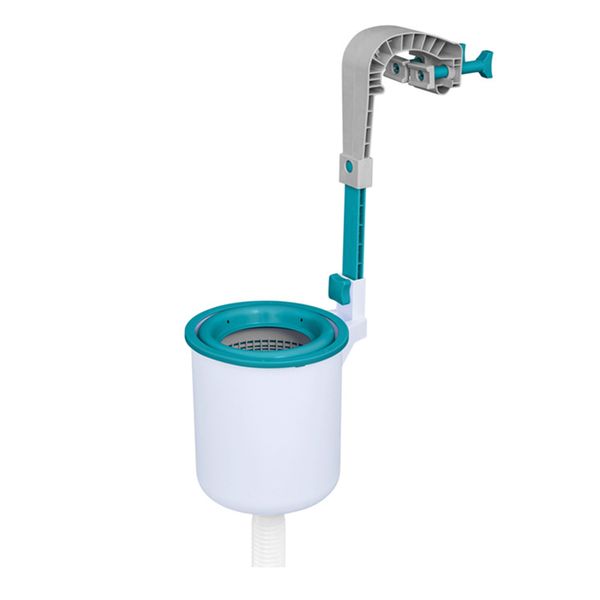 Swimming Pool Surface Skimmer Cleaning Kit With Removeable Skimmer Basket