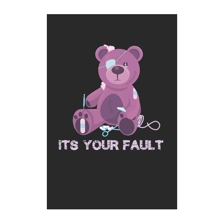 Its Your Fault: Notebook A5 for Anime Merch, Yami Kawaii and Pastel Goth  Lover I A5 (6x9 inch.) I Gift I 120 pages I Dotted I Dot Grid | Buy Online  in