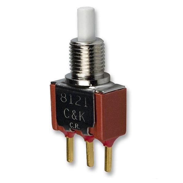 C&amp;K Components (8121SHZGE) Pushbutton Switch, 8020, 6.4 mm, SPDT