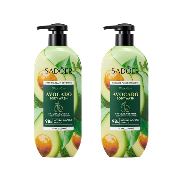 Sadoer Avocado Body Wash - (2 X 400ml)