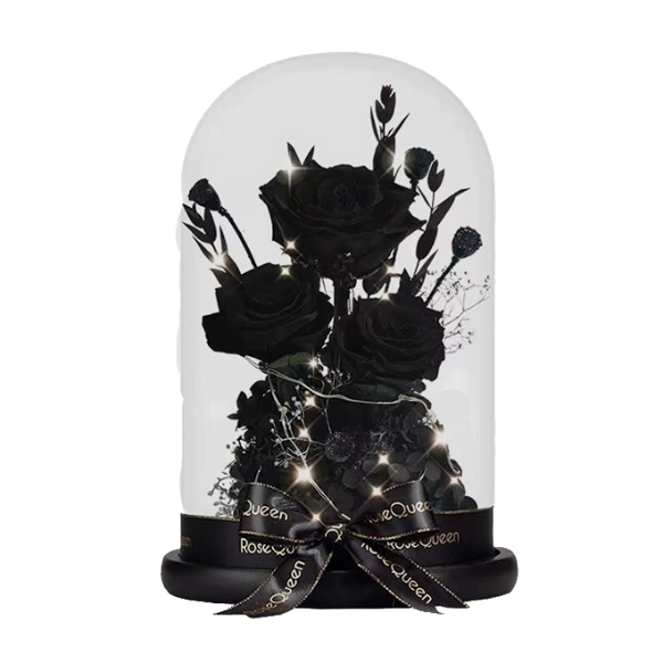 Preserved Black Roses Bouquet Buy Online in South Africa
