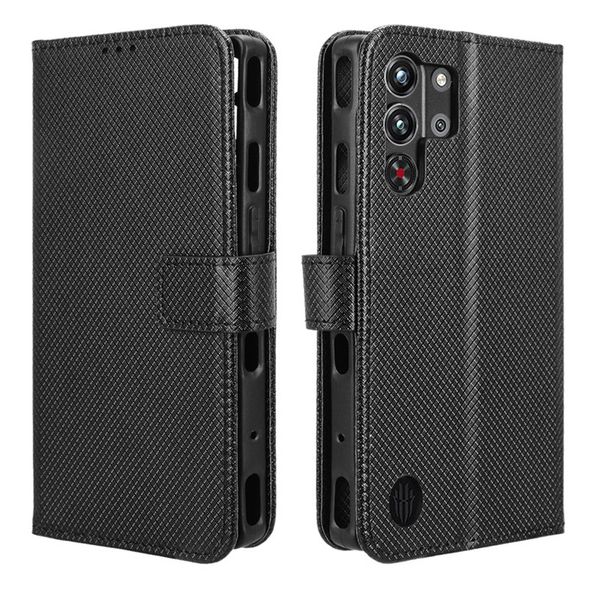 Flip Cases For Nubia RedMagic 10 Pro+ Plus Magnetic Buckle Leather Cover