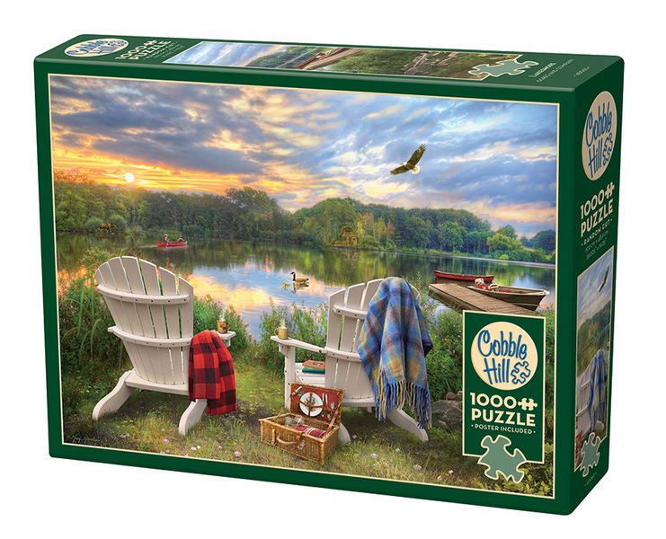 Cobble Hill Lakeshore 1000 Piece Puzzle