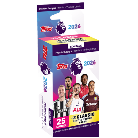 Topps Premier League 2026 Premium Soccer Trading Cards Eco Booster Image