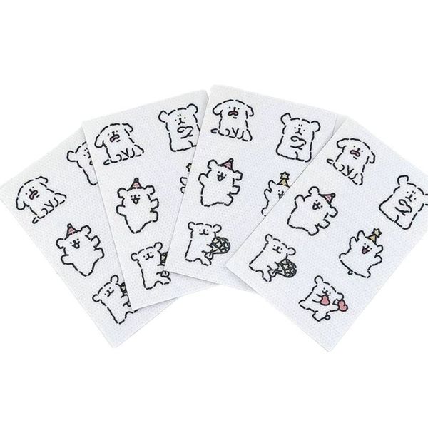 Line Art Puppy Essential Oil Scent Stickers
