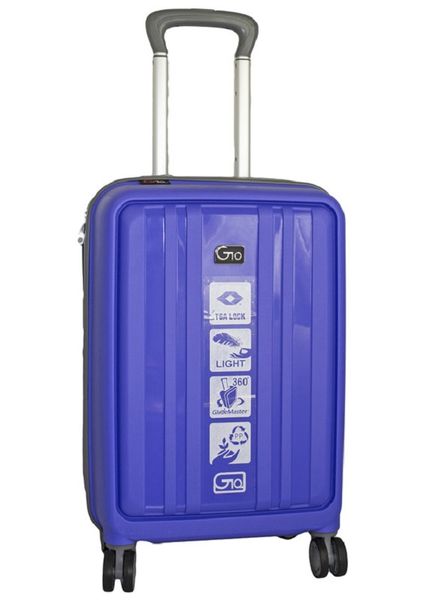 GIO 20 Inch Carry-On Suitcase - Purple