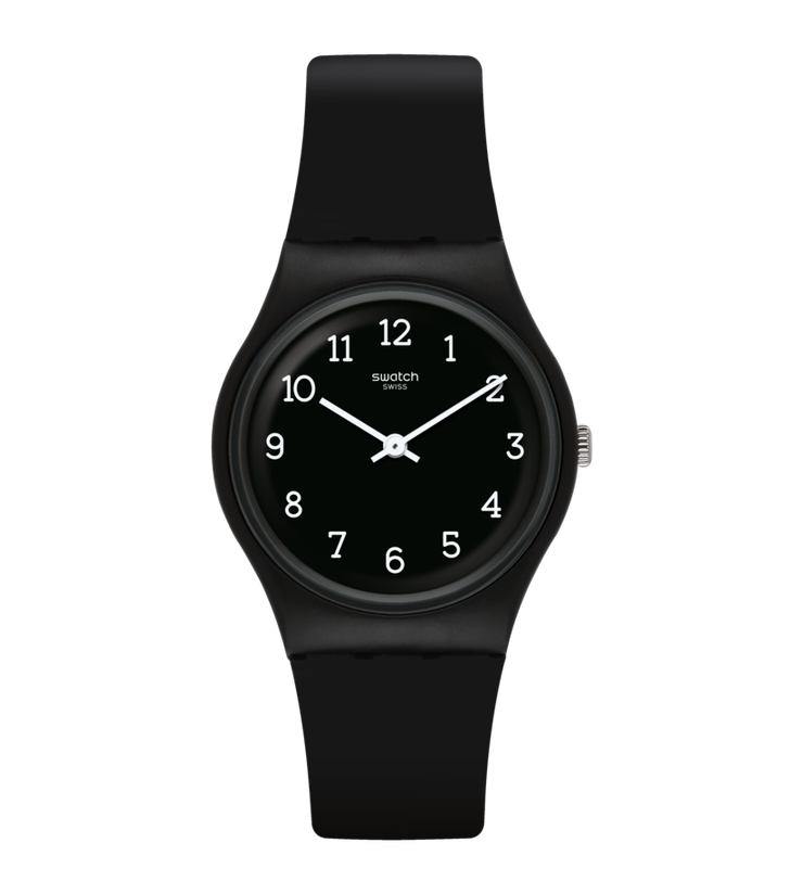 Swatch Blackway Black Rubber Watch-GB301 | Shop Today. Get it Tomorrow ...