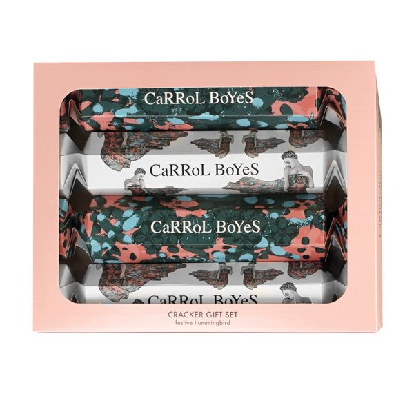 Carrol Boyes Cracker Gift Set-festive hummingbird