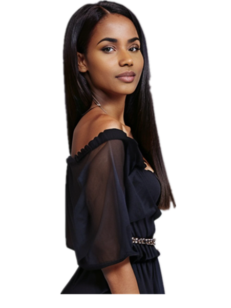 32 inches l Color Straight 13x4 Frontal Lace Wig 10A Grade Human Hair