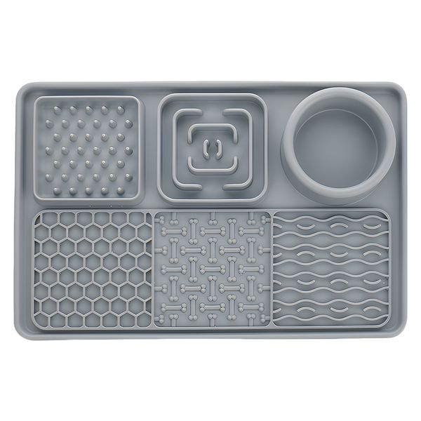 Aus Pets Lick Mat for Dogs - Food Graded Silicone Slow Feeder Dog Bowl