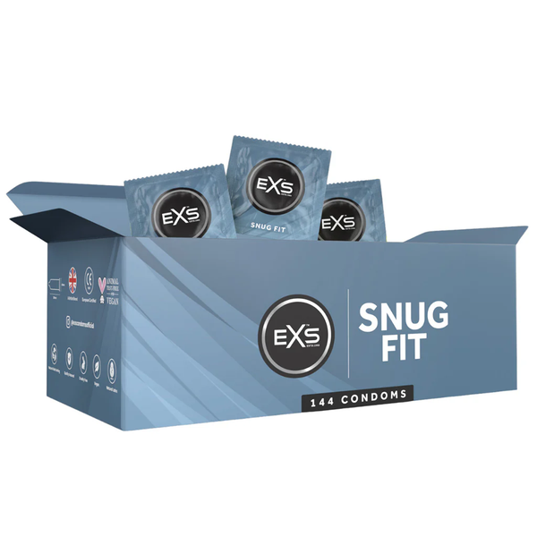 EXS Snug Fit Condoms - 144 Bulk Pack