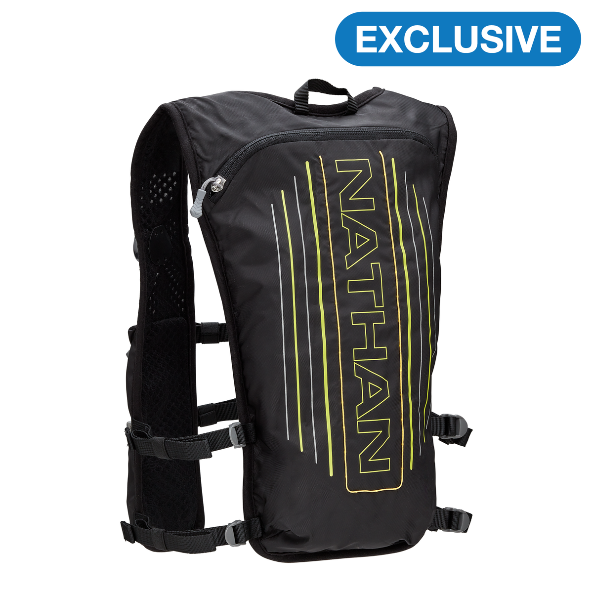 Nathan Laser Light Hydration Pack - 3L - Black/High Vis Yellow OSFM
