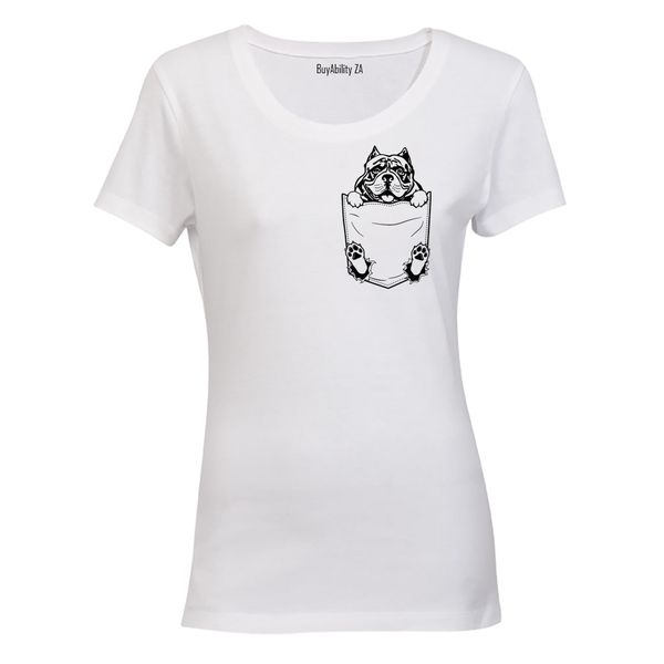 Pocket Pitbull - Ladies - T-Shirt