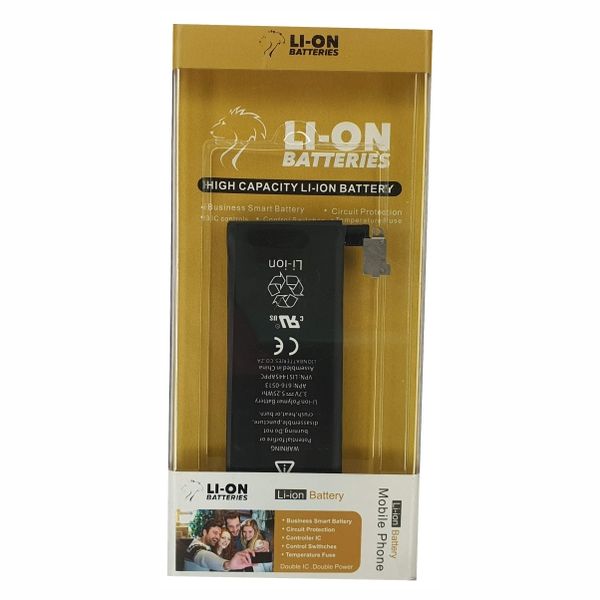 Lion Battery for iPhone 4 - 1420mAh - High Capacity Cell