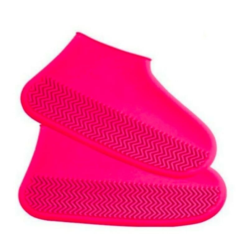 Pink-Silicone Waterproof Shoe Cover | Shop Today. Get it Tomorrow ...