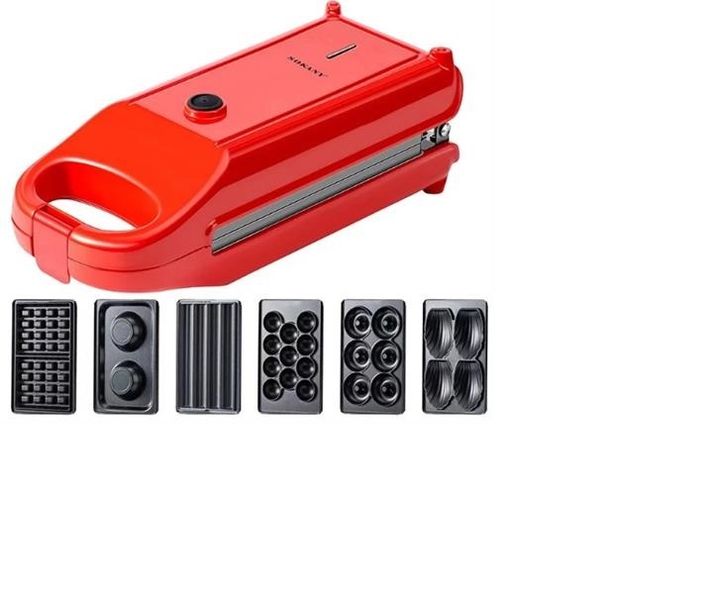 Multifunctional 6 In 1 Sandwich Maker