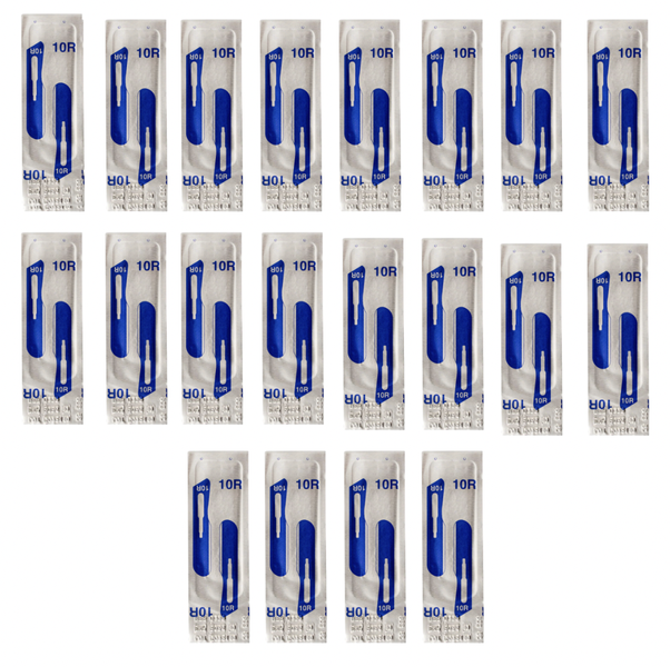 Swann Morton Size 10R Dermaplaning Sterile Blades (Pack of 20)