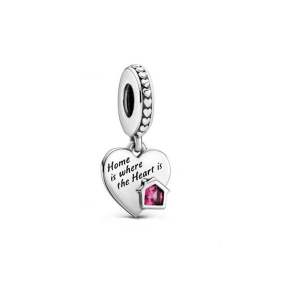 Home is where the Heart is - Dangle Charm