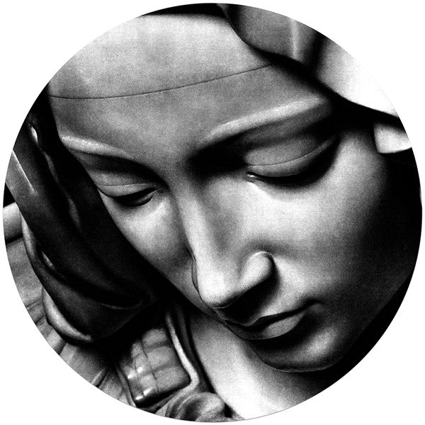 Robin Sprong Wall Decal Mary 1000 x 1000mm