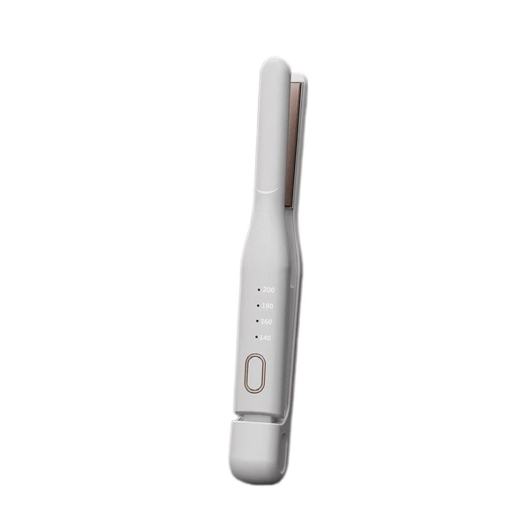2-IN-1 Cordless Hair Straightener - White