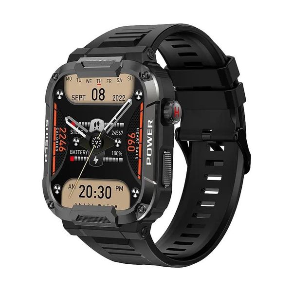 MK66 1.85 inch Color Screen Premium Rugged Smart Watch.