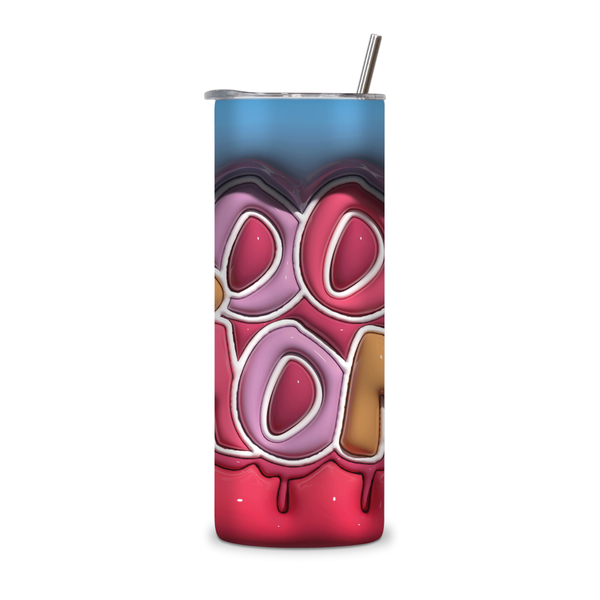 3D Printed Doube Wall Skinny Tumbler - TBLR000093