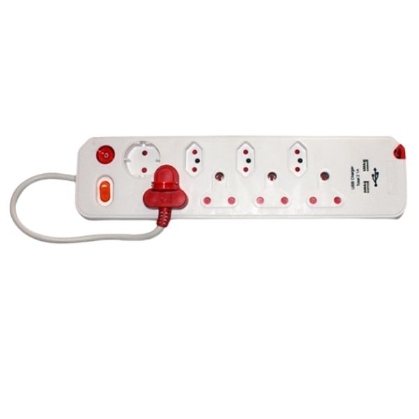 Current - Multi-Plug / Switched USB Multiplug with Medium Surge - (8 Way)