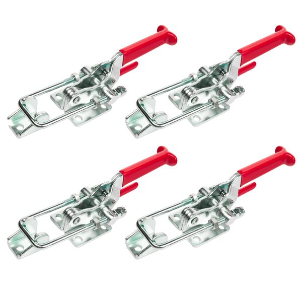 4 Pack 350KG hook Type Toggle Clamp 431 Self-Lock