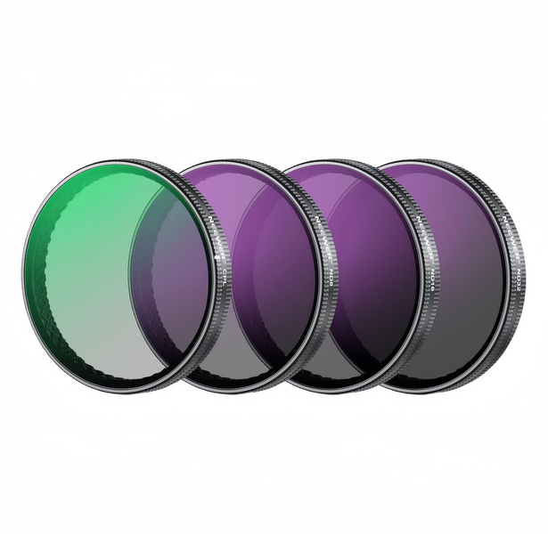 OQIMAX 4pcs Snap On Nd Filter Set Compatible With Dji Osmo Action 5 Pro/4/3