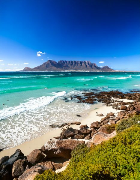 Canvas Home Decor Wall Art - Cape Town Beach 1