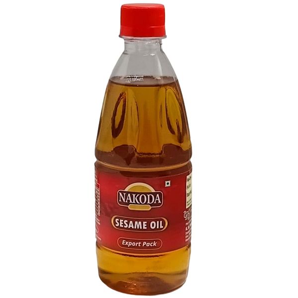 Nakoda Sesame Oil (Gingelly Oil) | 500ml | Free from Argemone Oil.